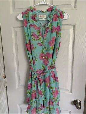 Julie Brown Silk Floral Dress